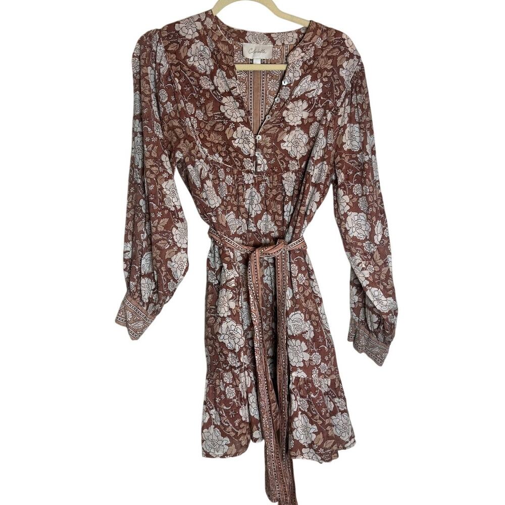 Cleobella Lennox Mini Dress Sz. S - Picture 3 of 8